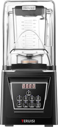 Commercial Blender 2200W 2.95 HP Professional Blender with Quiet PC Sound Enclosure 70 Oz / 2L Large Heavy Duty Blenders with 9 Speeds Timer Self-Cleaning 5 Presets For Shake and Smoothie