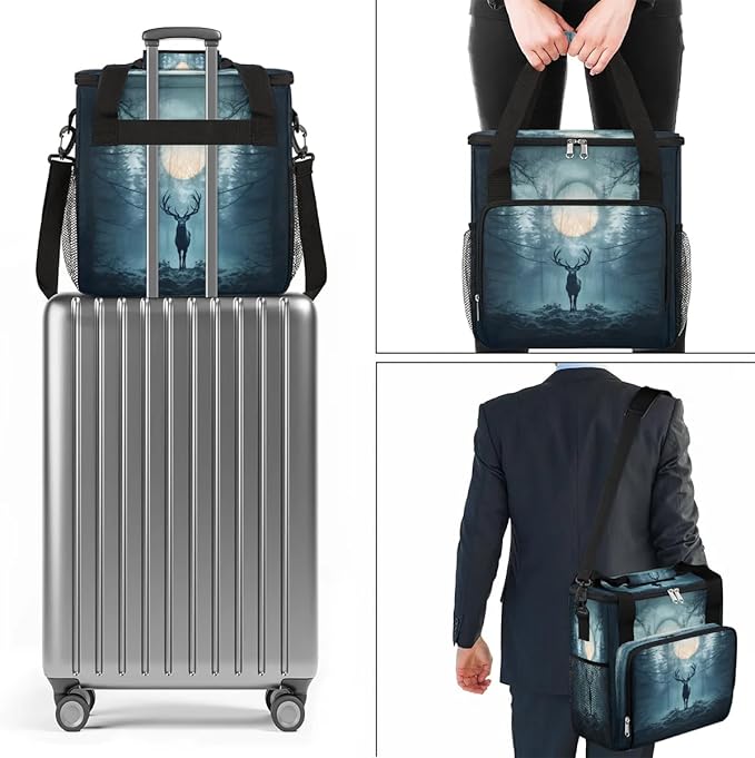 Moon Deer Coffee Maker Carrying Bag for Keurig K-Mini or K-Mini Plus Storage Portable Coffee Maker Travel Bag