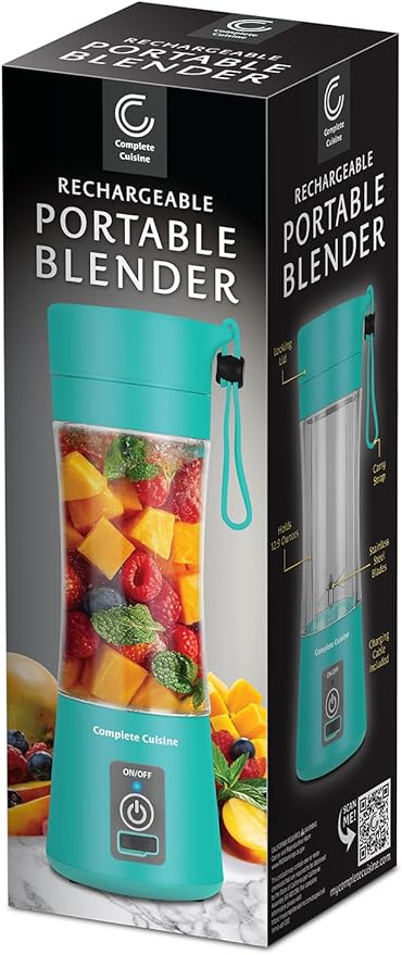 Rechargeable Portable Blender Mint