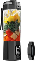 Portable Juicer Blender:XIP8 Waterproof 360W Motor 6000mAh Battery 700ml Stainless Steel Cup Auto &amp Pulse Modes
