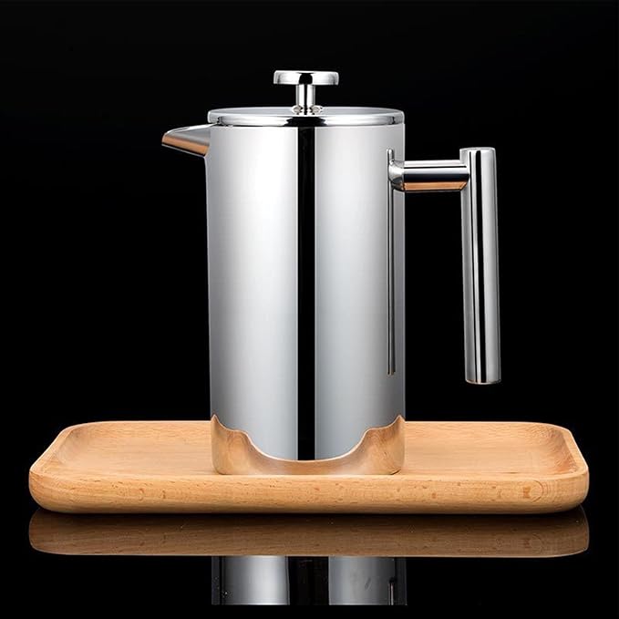 Hand Press Coffee Maker Hand Press Design 22x17.5x10.5cm Tea Pot Cold Brew Tea Pot Easy Clean Filter System For Men Women Professionals Enthusiasts