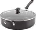 Farberware Cookstart DiamondMax Nonstick Jumbo Cooker with Lid and Helper Handle Dishwasher Safe 6 Quart Black