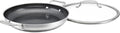 Cuisinart FusionPlus Hybrid Nonstick Stainless Steel Cookware 12-Inch Everyday Pan with Cover PFAS-Free PURELYSEAR Ceramic Technology Scratch Proof Wide Grip Handles Dishwasher Safe