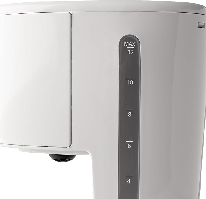 HADEN Coffee Machine 12 Cup Programmable Drip Coffee Maker Ivory &amp Chrome