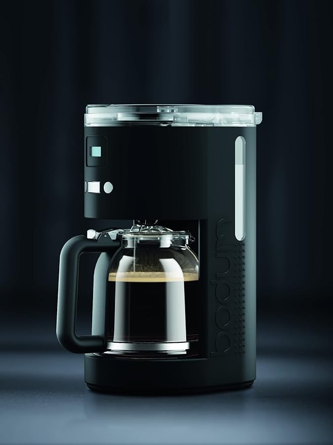 BODUM 11754-01EURO-01 BISTRO Electric Coffee Maker with Continuous Filter 900 W 12 Cups 1.5