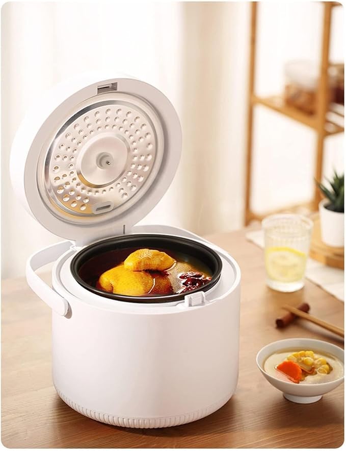 Electric Hot Pot 2L Mini Electric Rice Cooker Thermal Lunch Box Portable Meal Thermal Heating Food Container Warmer