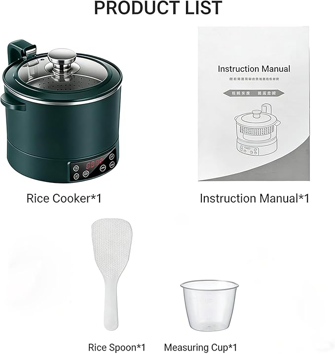 Low Carb Rice Cooker with Auto Lift 3L 1500W Induction Heating Rice-Water Separation (54% Less Starch) 12H Timer Multifunctional (Rice/Soup) 304 Stainless Steel Even Heating