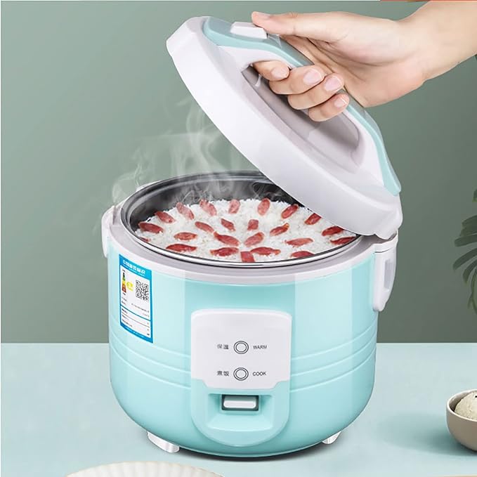 Household Rice Cooker-Steamer Household Non-Stick Rice Cooker One-Key Cooking And Automatic Heat Preservation For 1-8 People(2L)