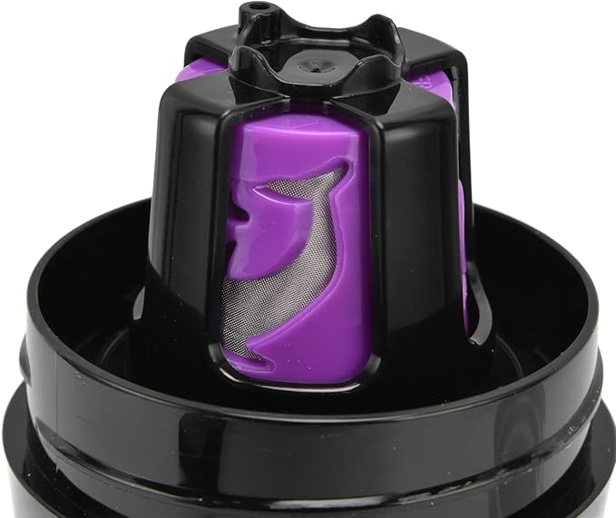TOPINCN Drip Coffee Maker 450ml Portable Coffee Maker Compact Design Compatible with All Kinds of Capsules (Black White)
