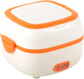 Rice Cooker Electric Lunch Box Portable Food Lunch Heater Food Steamer With Egg Steamer Rack And Stainless Steel Containers