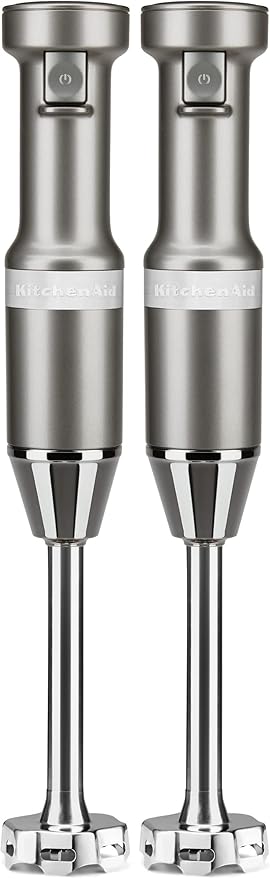 KitchenAid Variable Speed Corded Hand Blender KHBV53Contour Silver(Pack of 2)