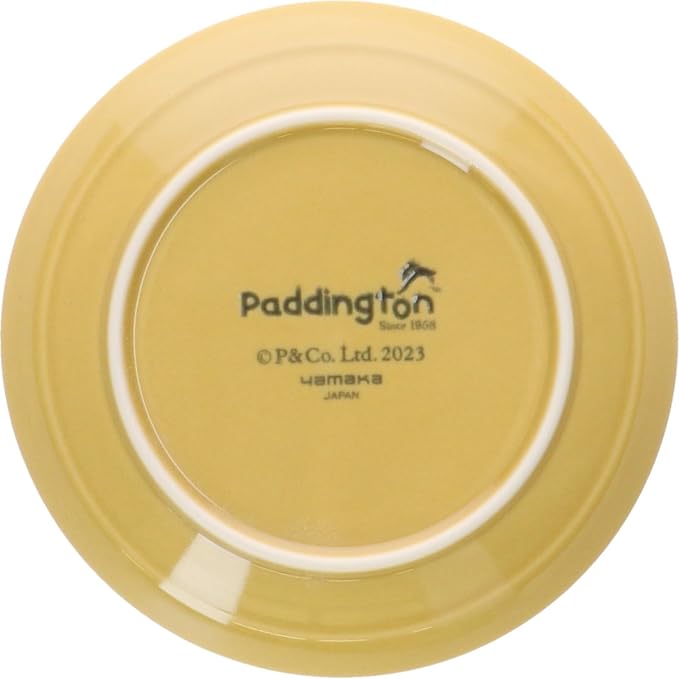 Yamaka Shoten Paddington PD80-57 Slow Living Slow Living Medium Plate Serving Plate 5 Piece Dinnerware Set Approx. 5.5 inches (14 cm) Microwave Dishwasher Safe Dinnerware Gift Wedding Gift