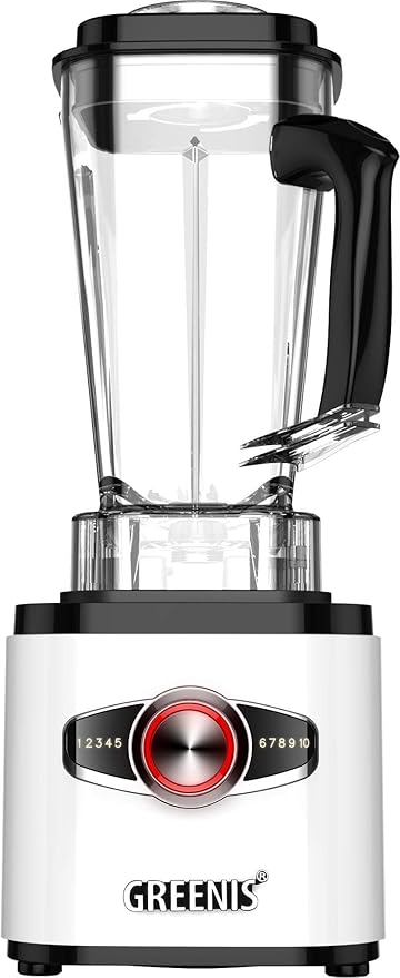 Greenis FGR 8830 Smart Power Blender - WHITE with Thermometer in Tamper