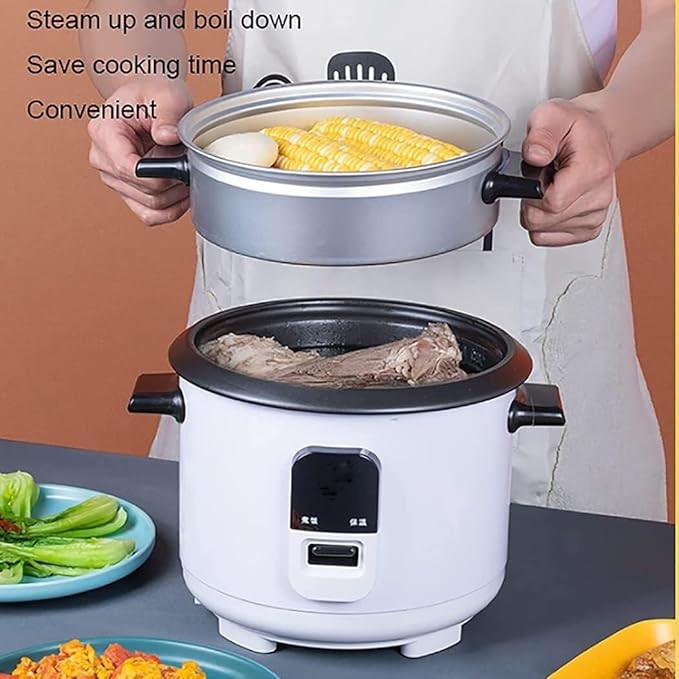 Multi-Function Rice CookerRice Cooker with Steamer Smart Insulation Mini Electric Cooker Household Multifunctional Non-Stick Cookware(3L)