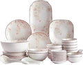 Dinner Set for Luxury Restaurant and Home Glaze Porcelain Dinnerware Sets Japanese Luxurious Dinner Plate and Bowl SetsOne Color-26 Pcs