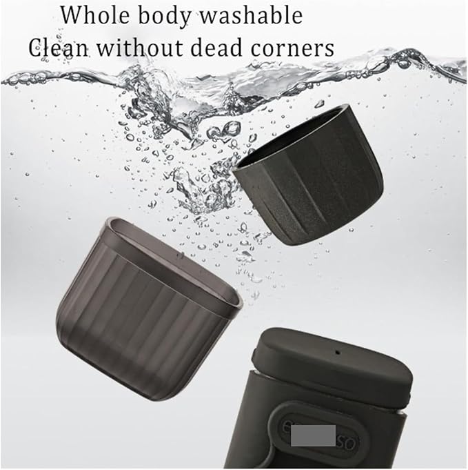 Portable Espresso Maker - 2 in 1 Manual Travel Coffee Machine for Camping Picnics and Hiking(C)