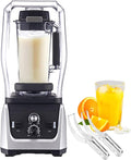 Blender Smoothie Maker - Tabletop Stand Mixer with Fruit Cutter - 7 Adjustable Speeds Food Blender And Crusher - Electric Kitchen Mixer For Snack Bars/Cafes/Bars2.5L