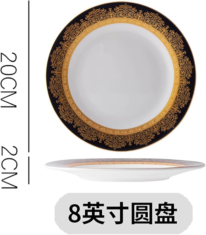 tableware set bone china dinnerware set 24-piece dinnerware set for 6 dinner plate set round plates cups and plates sets for kitchen dishwasher safe round plates dinnerware sets