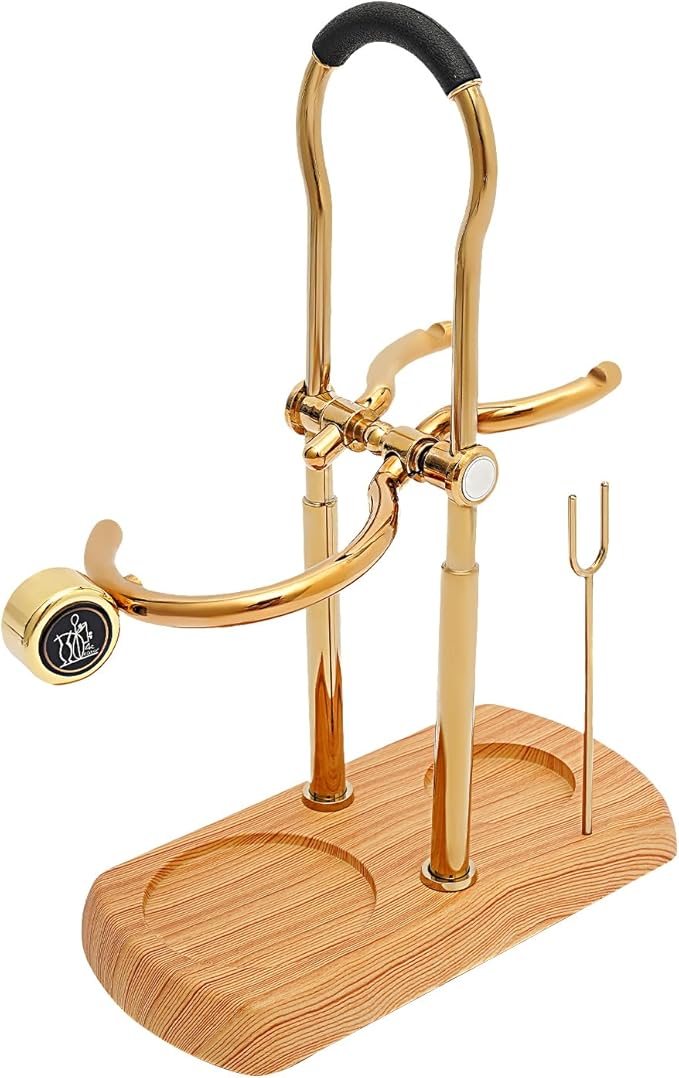 Family Balance Siphon Syphon Coffee Maker Siphon Brewer Elegant Retro-Style Design (Gold)