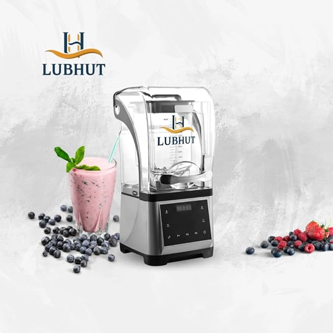 Heavy-Duty 1800W professional Blender Mixer Multi-speed and function Juicer Food Processor &amp Smoothie Maker with Leak-Proof 1.8 litters Jar Stainless-Steel Blades Touch Control Long life