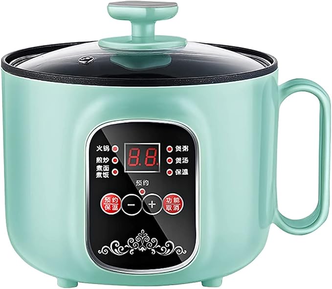 Rice Cooker Household Multifunctional All-in-one Rice Cooker/Frying Pan/Wok/Soup Pot Non-Stick Inner Pot for 1-2 People (F) (A)