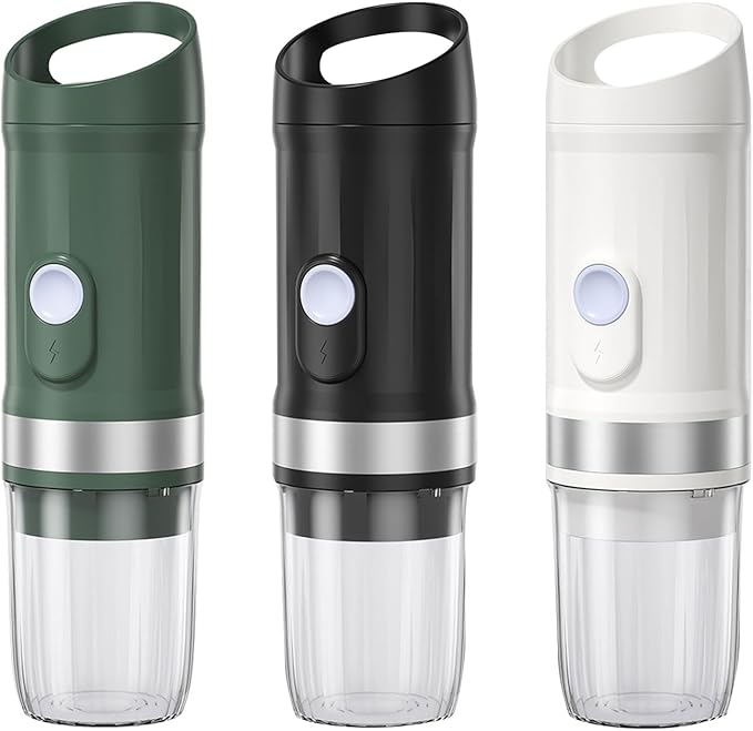 Portable Espresso Machines Rechargeable Electric Coffee Machines For Capsuled Ground Coffee For Car Camping Travelling