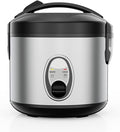 Rice Cooker with Rice Steamer (5 Cups 1Litres) Rice Cooker Small High-Temperature Protection Mini Rice Cooker- for 1-4 People - Cooking 15-20 Minutes - Non-Stick Coating for Cooker Rice