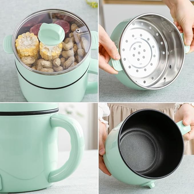 220V Mini Multifunction Electric Cooking Machine Household Hot Pot Multi Rice Cooker Non-stick Pan