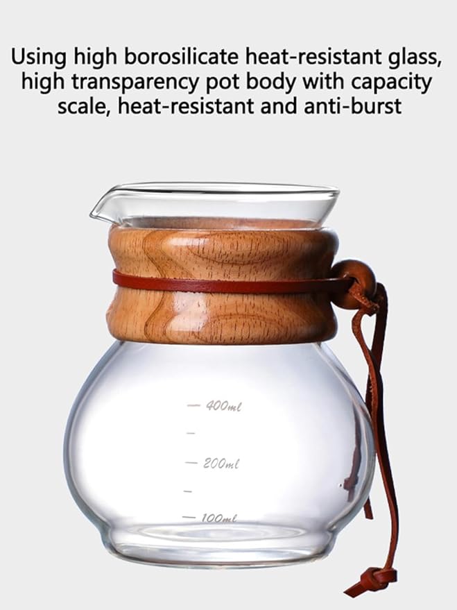 13.5oz Slow Drip Cold Brew Coffee Maker Borosilicate Glass Iced Dripper Pour Over Coffee Brewer Gift for Coffee Bar Accessories