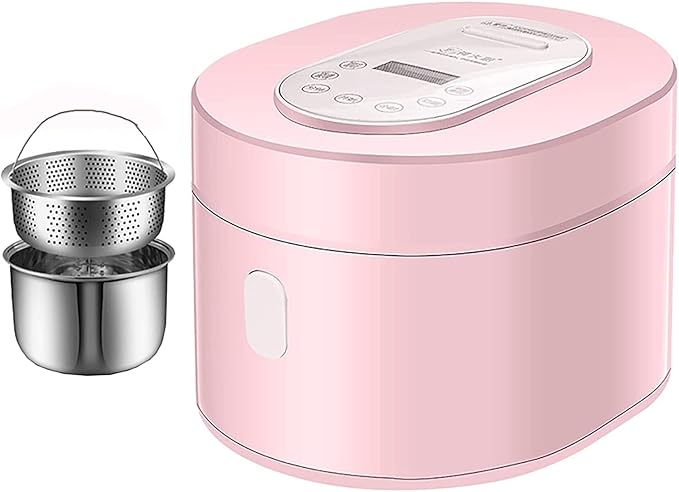 Low-Sugar Rice Cooker Household Multi-Function Rice Cooker 304 Stainless Steel Inner 24H ReservationRice Soup Separated(B) (B)