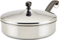 Farberware Classic Stainless Steel Fry Lid Saute Pan (2.75 Quart) Silver