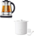 Rice Cooker 2 Cup Uncooked with 4 Cooking Functions &amp Product Image Electric Kettle With Infuser 1.5L Electric Tea Kettle With Temperature Control