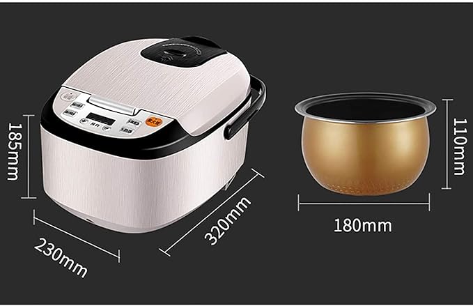 Household Electric Rice Cooker Household Non-Stick Double-Bulb Rice Cooker 24-Hour Appointment And Automatic Heat Preservation For 2-4 People