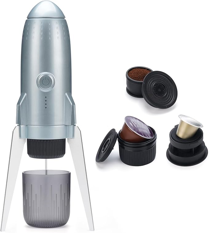 Coffee Appliance Espresso Maker Rechargeable Espresso Maker ABS Texture Suitable for Travel and Camping Use Machine
