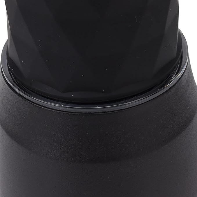 Maual Hand Coffee Maker Portable Travel Coffee Machine Compatible Ground Coffee and Coffee for Camping Hiking (Black)