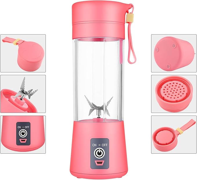 Portable Home Press Fruit Juicer Cup Popular Electric USB Blender Rechargeable Travel Lifestyle Gadget Detachable Easy-to-clean Lightweight Maker