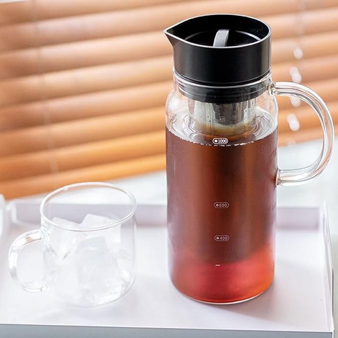 Beverage Equipment Multifunctional Siphon Coffee MakerPortable Iced Coffee and Tea Infuser with Airtight LidCoffee Maker with Reusable Mesh Filter Siphon Coffee Maker
