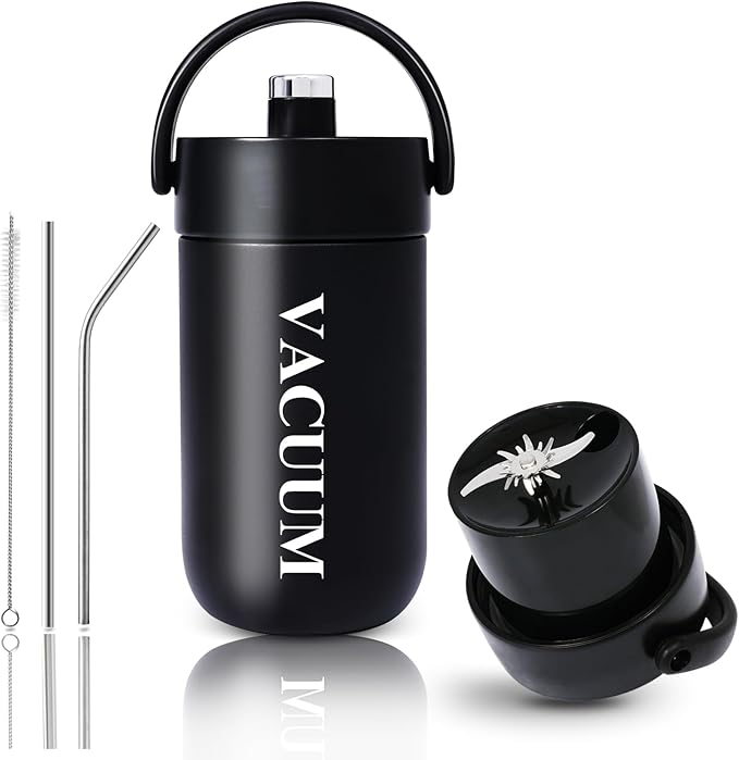Portable Blender for Smoothies Travel Blender Cordless with Insulated Cup