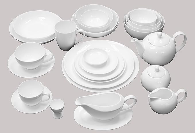 Bone China Coupe Shape Elegance White Royal Bowl 16oz Case of 6
