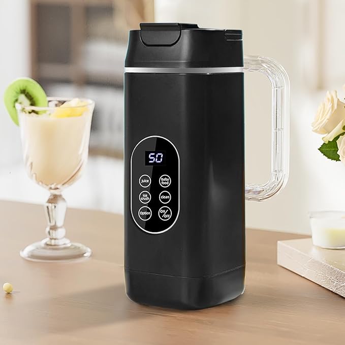 Portable Blender Rechargeable USB – Travel Kitchen Gadgets Drinks Maker Summer Home Sport Juice Commercial Shakes Coffee Table | Drinks Maker Summer Home Sport Juice Commercial Shakes Coffee Table B