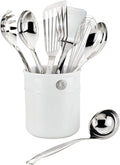 Hestan Provisions Chef's Tools Ultimate Set 8-Piece Stainless Steel Utensil set with Porcelain Bain Marie