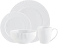 Godinger Dinnerware Set Tableware Set 4 Dinner Plates 4 Salad &amp Appetizer Plates 4 Coffee Mugs 4 Soup &amp Cereal Bowls 16 Piece Set Inventure Collection