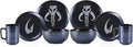 Star Wars The Mandalorian 8-Piece Limited Edition Stoneware Dinnerware Set