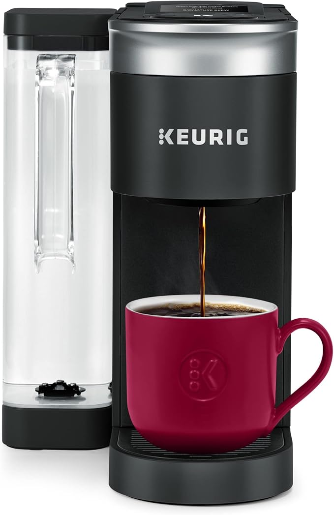 Keurig K-Supreme SMART Coffee Maker MultiStream Technology Brews 6-12oz Cup Sizes Black