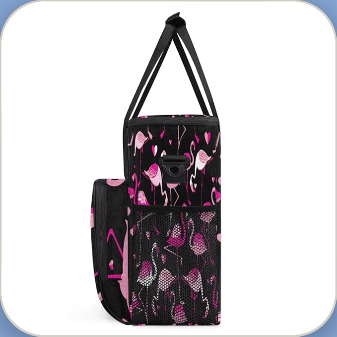 cfpolar Coffee Maker Storage Bag Waterproof Travel Carrying Storage Tote Bag Organizer Case Compatible with K-Mini or K-Mini Plus And Suitable for Other Accessories With Pockets for K-Cup Pods