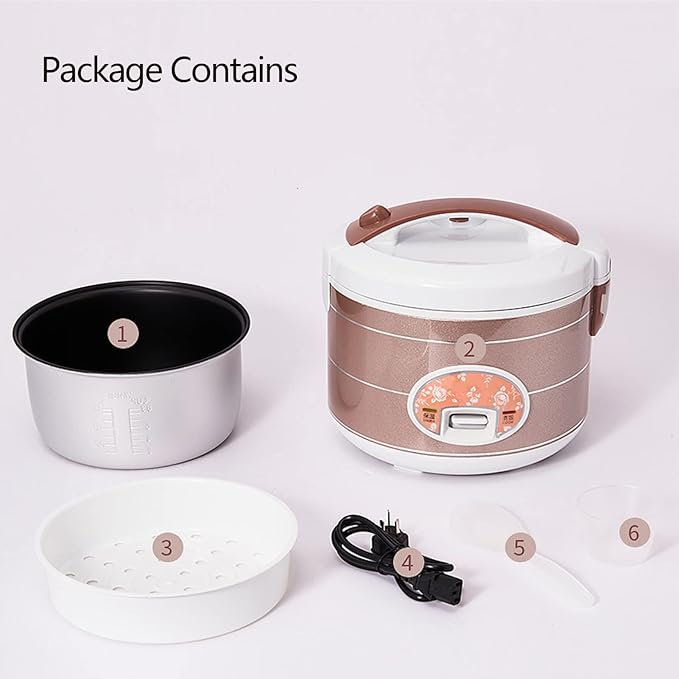 Household Rice Cooker - Rice Cooker With Automatic Keep Warm Function Multifunctional Rice Cooker Large Capacity Rice Cooker Suitable For Brown Rice White Rice Porridge Soup (Size : 4L)