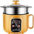 Rice Cooker Household Multifunctional All-in-one Rice Cooker/Frying Pan/Wok/Soup Pot Non-Stick Inner Pot for 1-2 People (F) (E)