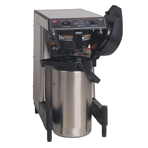 BUNN WAVE15-S-APS Silver Thermal Server Coffee Brewer Silver