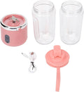 Travel-Friendly Mini Blender Portable Personal Juicer Cup with 6 Blades for Outdoor Gym Office