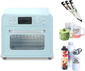 16 Liter Lightweight Convection Sublimation Oven Bulk Printing Sublimation Oven 1400W 360° Heating with Digital Display Ideal for Mugs Glasses Water Bottles 16L
